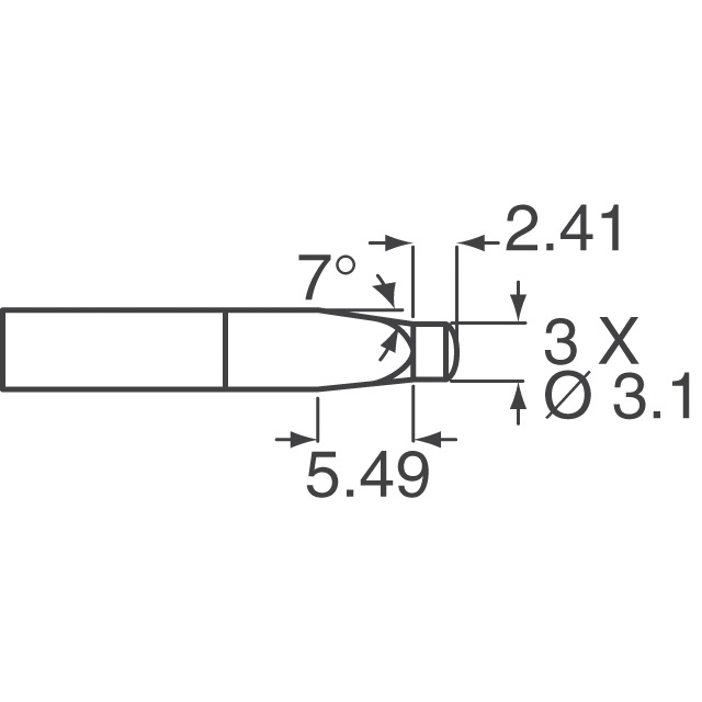 7511B11 Visual Communications Company - VCC  Ottica - Tubi luminosi